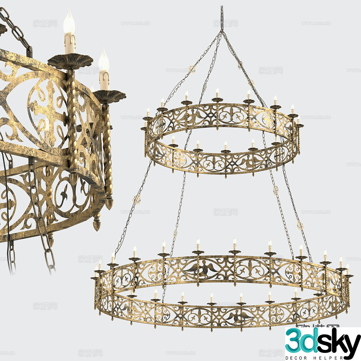 Chandelier 3d model