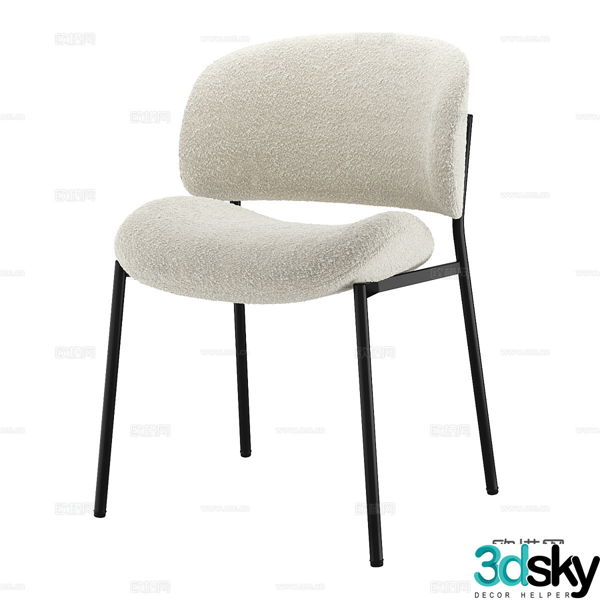 Dining chair 3d model