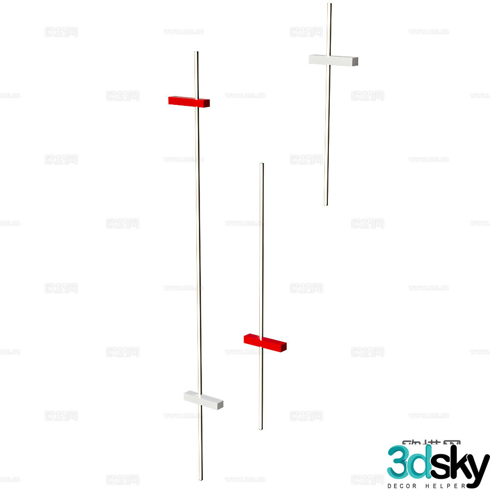 Artlight wall light 3d model
