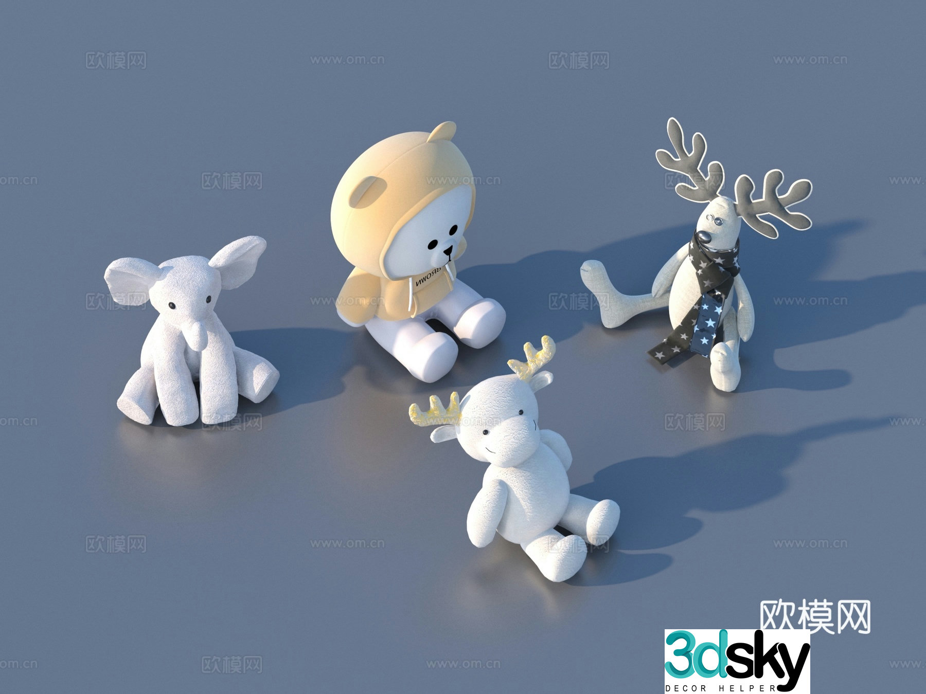 Toy Plush toy 3d model