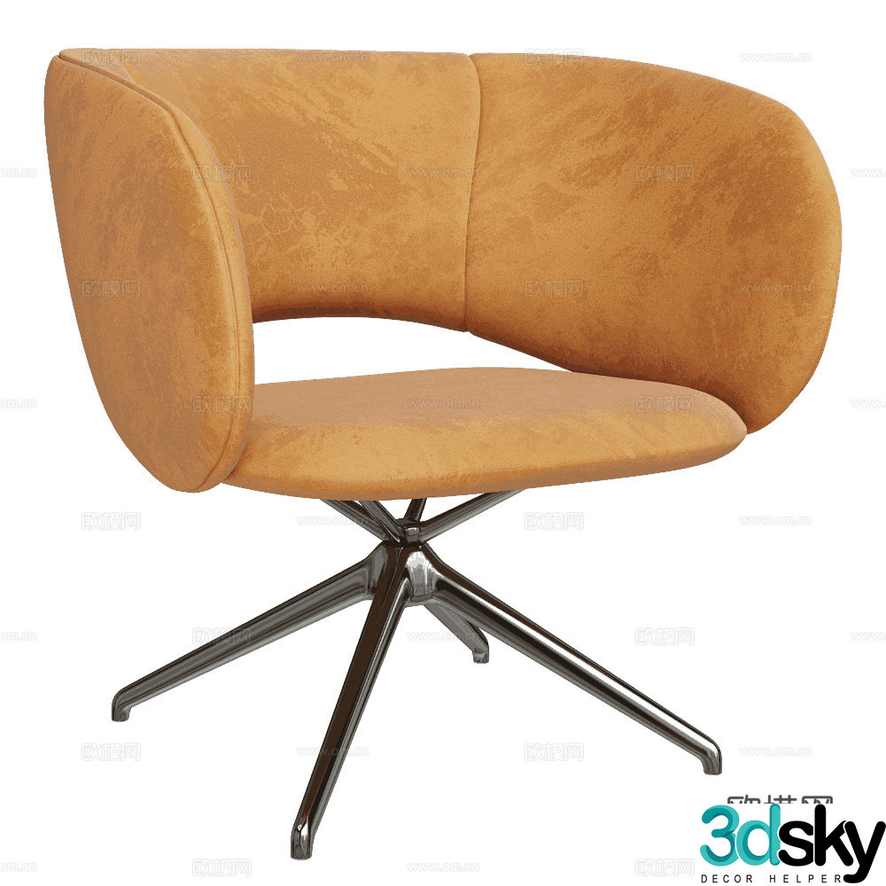 AP Factor Leisure Chair 3d Model