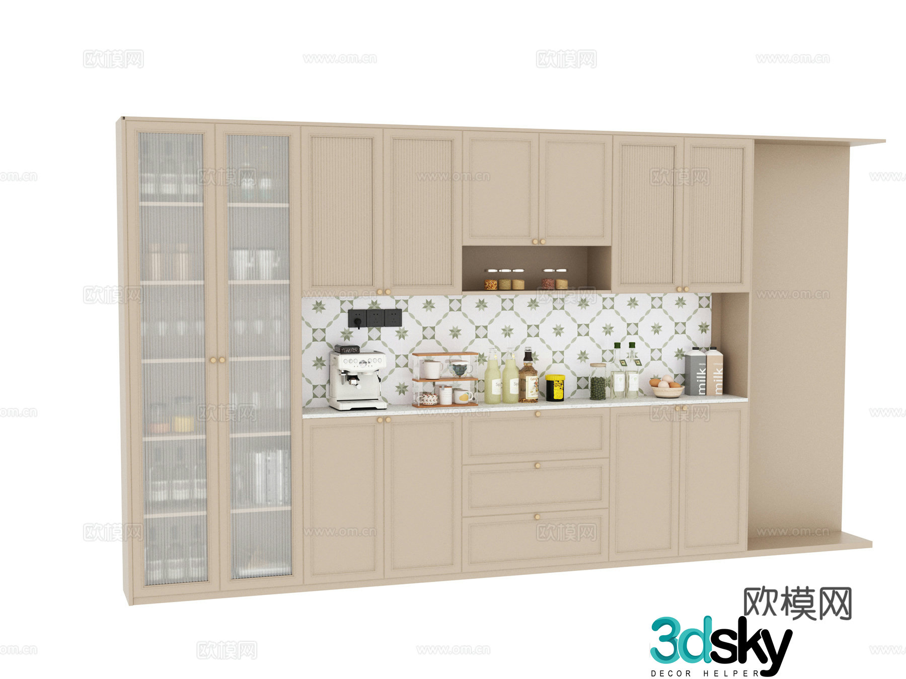 Furniture cabinet 3d model