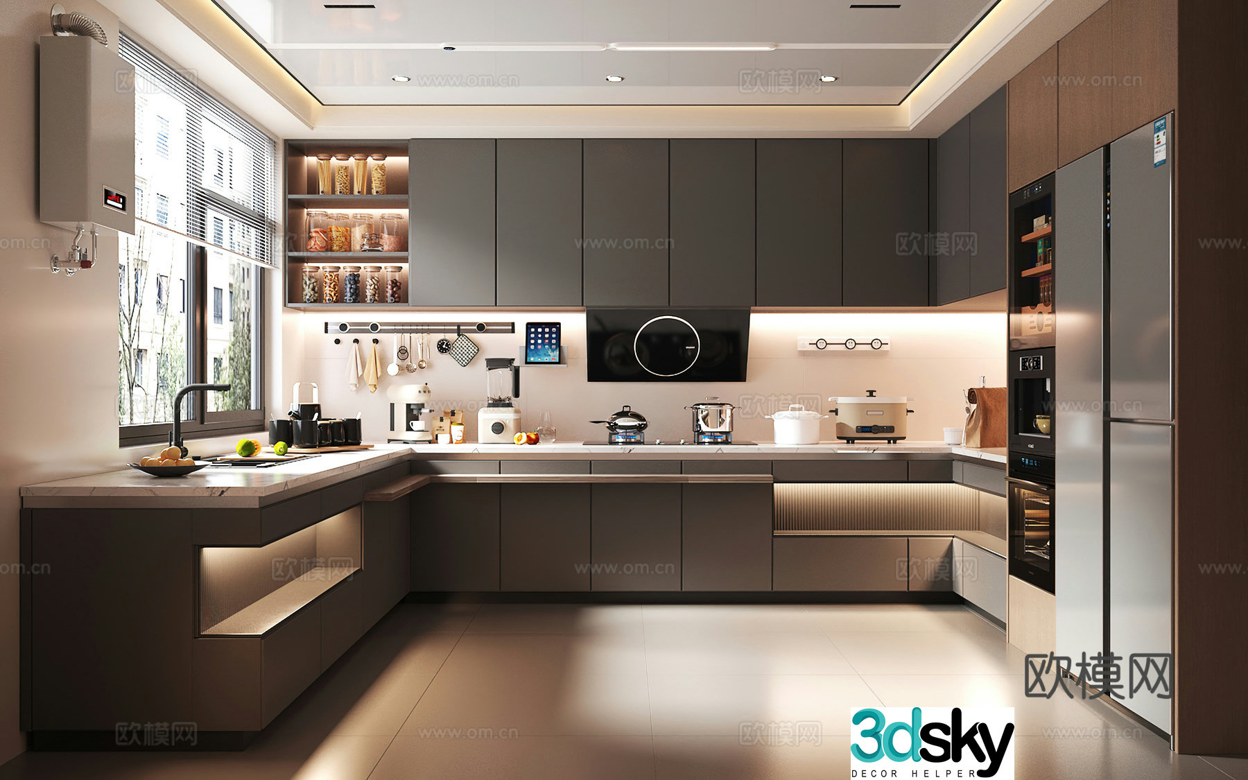 Kitchen Cabinet Kitchen Design Cabinet Design Kitchen Cabinet 3D Model