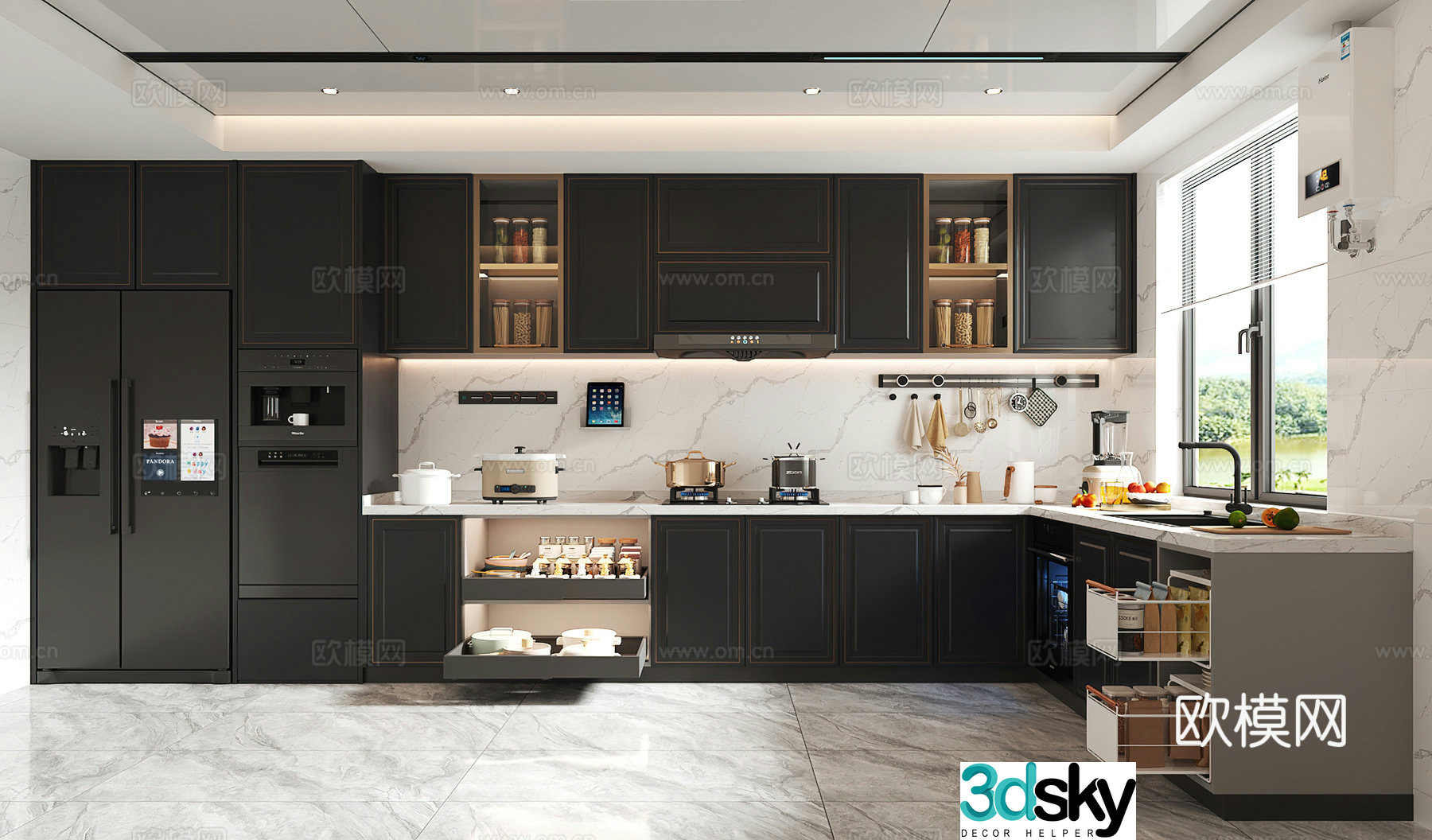 Kitchen Cabinet Kitchen Design Cabinet Design Kitchen Cabinet 3D Model
