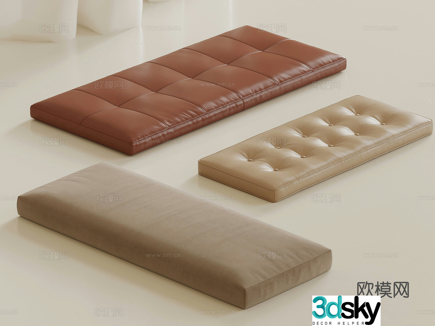 Cushion Modern cushion Balancing cushion Cushion 3D model