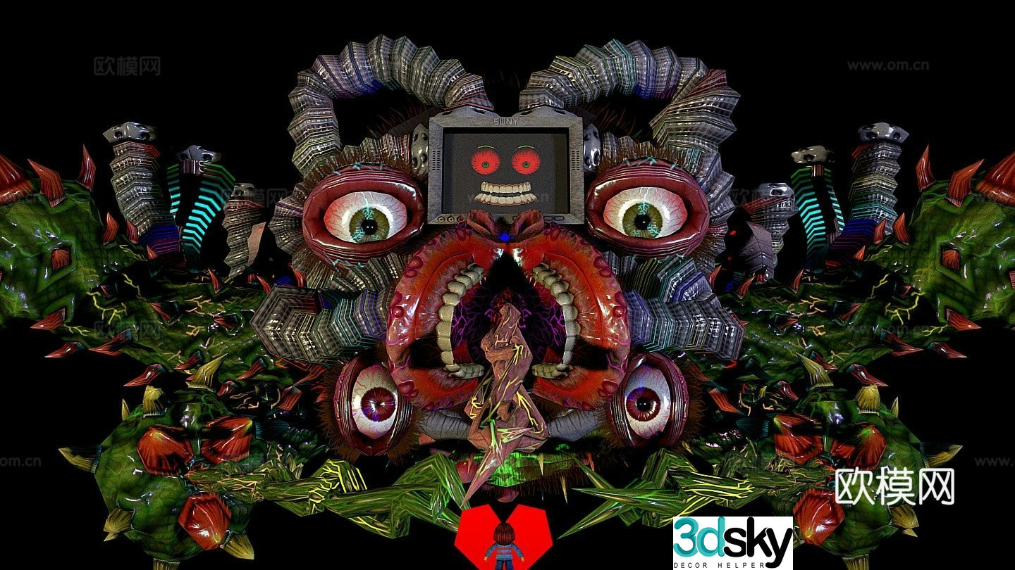 Omega Flovy 3d model