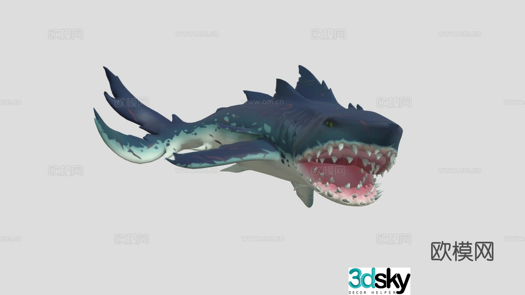 Megalodon (Sea of â€‹â€‹Thieves) 3D Model