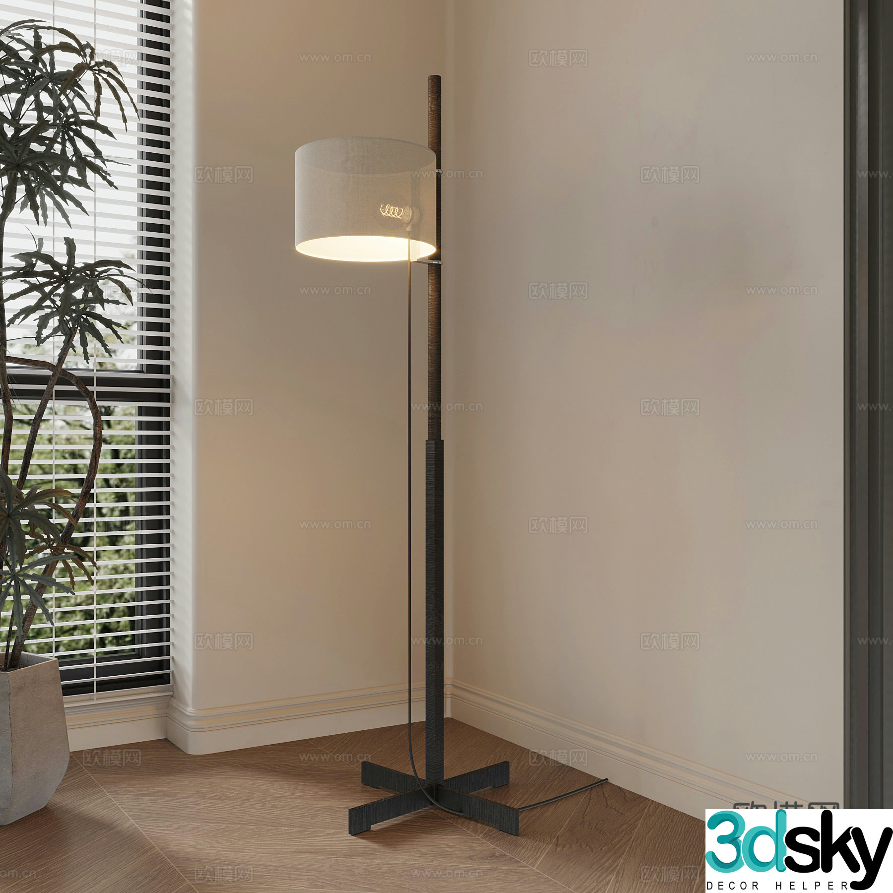 Floor lamp Modern Floor lamp Decorative lamp 3d model