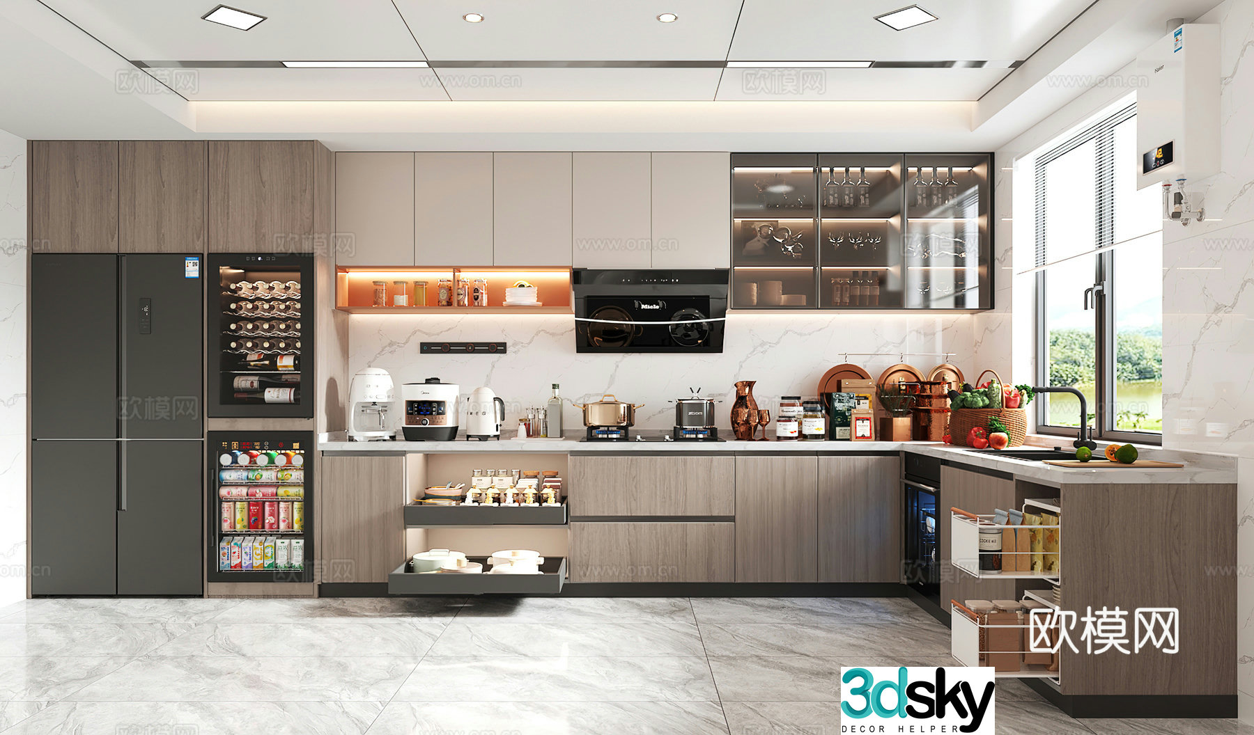 Kitchen Cabinet Kitchen Design Cabinet Design Kitchen Cabinet 3D Model