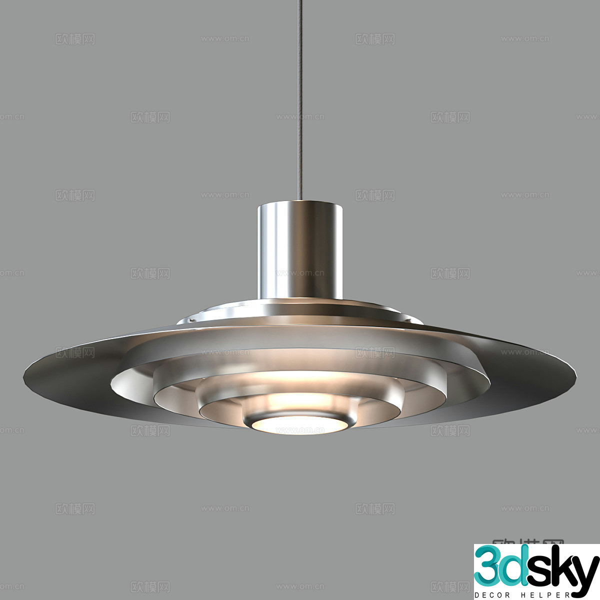 Modern simple chandelier chandelier simple chandelier living room chandelier dining chandelier lamp 3d model