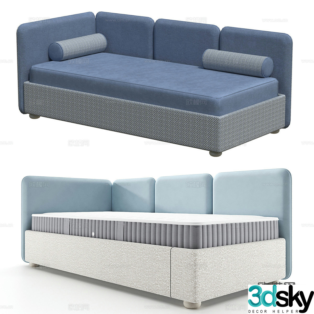 Children’s bed 3d model
