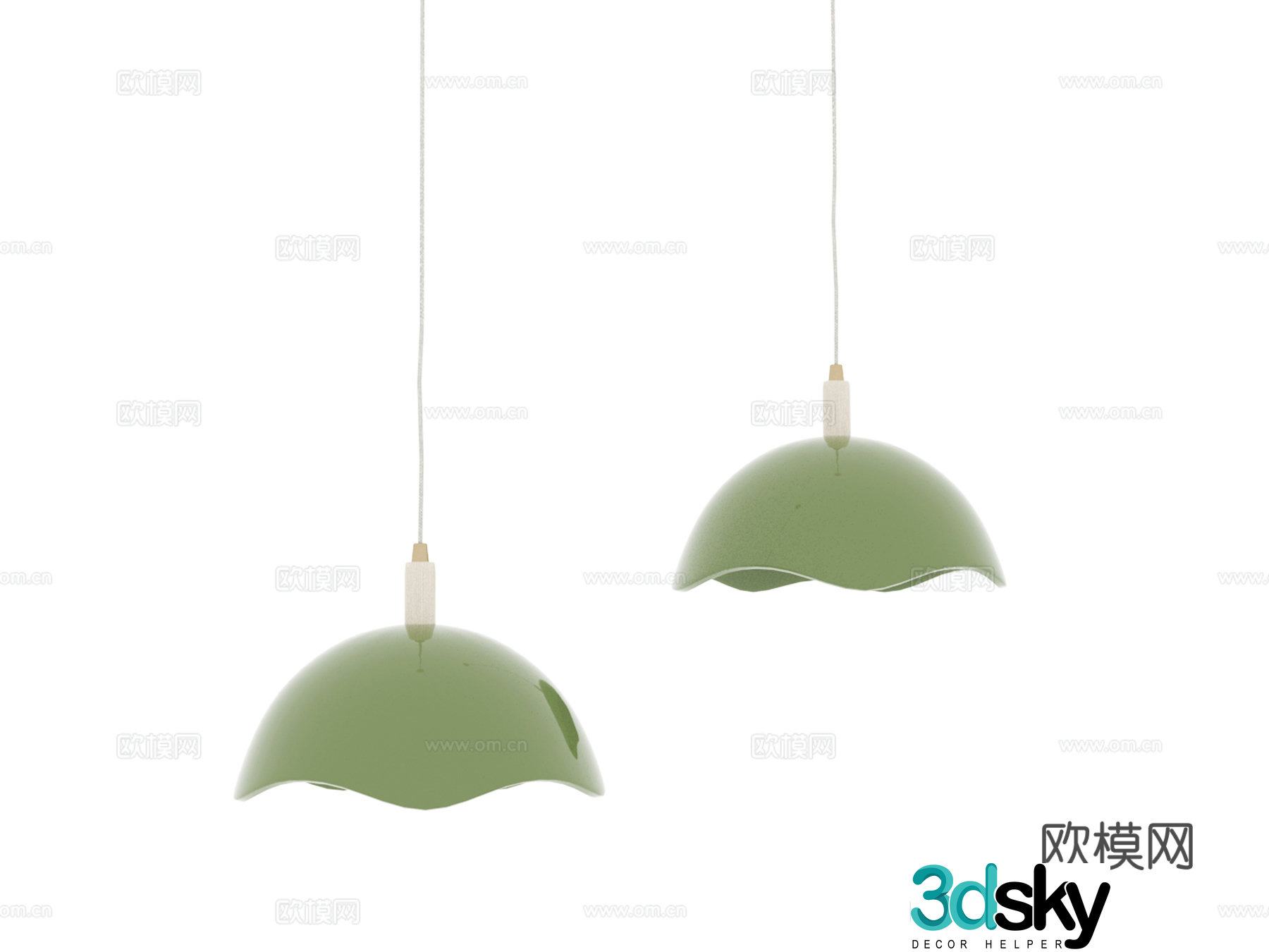 Lamp chandelier 3d model
