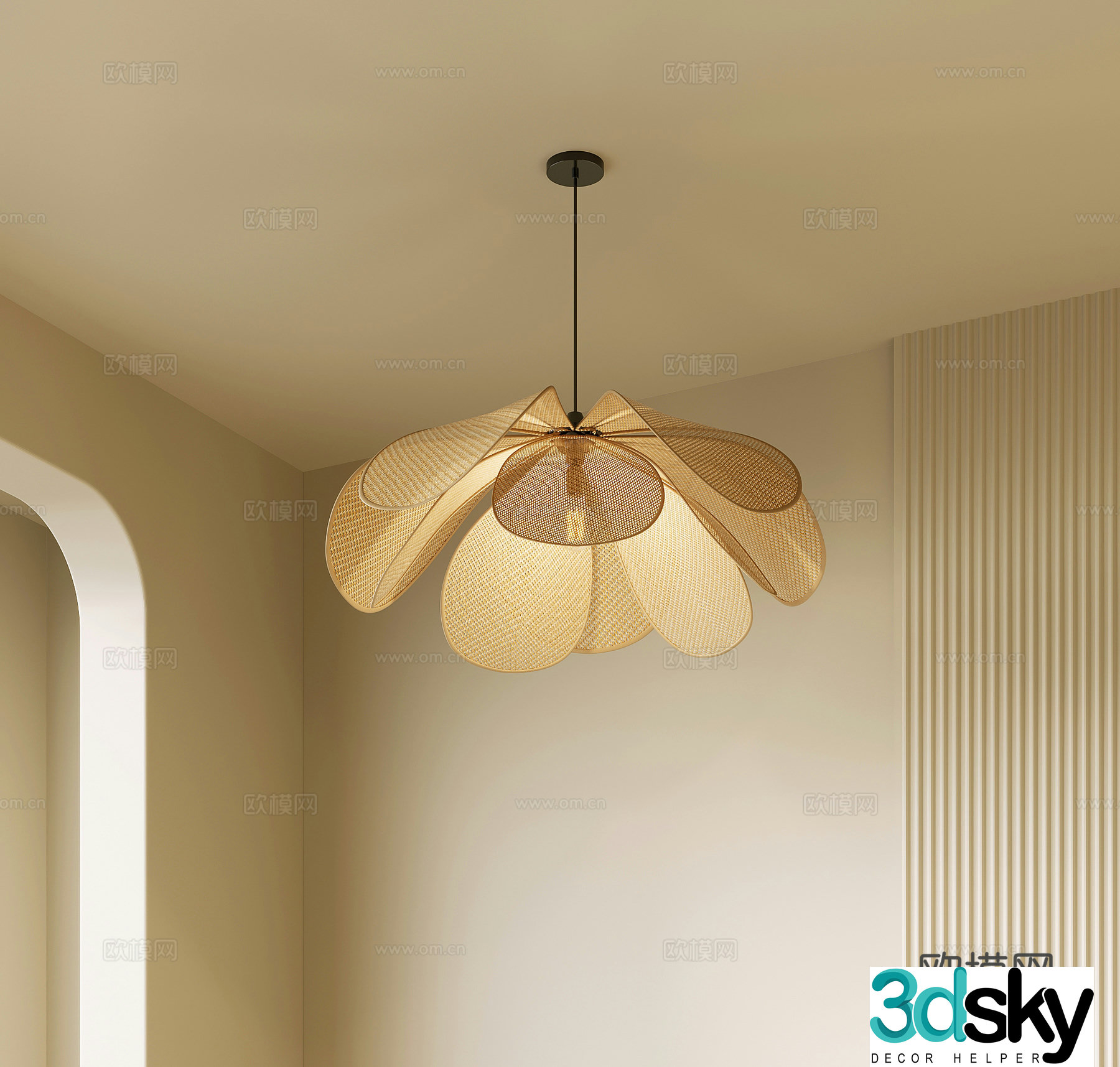 Chandelier Jijifenghuai chandeliers decorative chandeliers 3D model