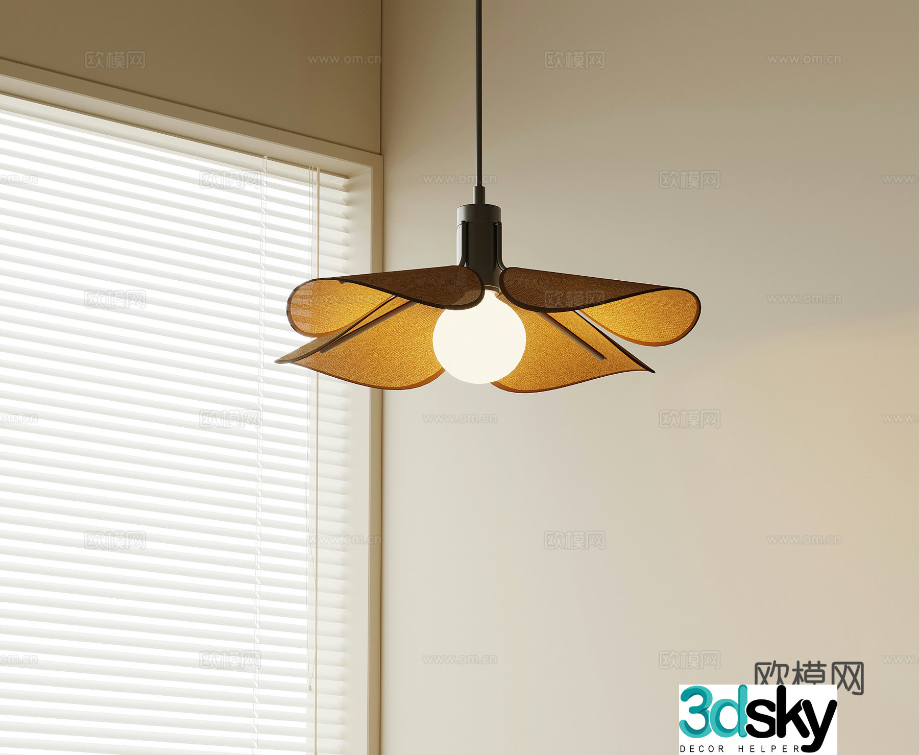 Small chandelier Jijifeng chandelier Fishing Line chandelier Decorative chandelier 3D model