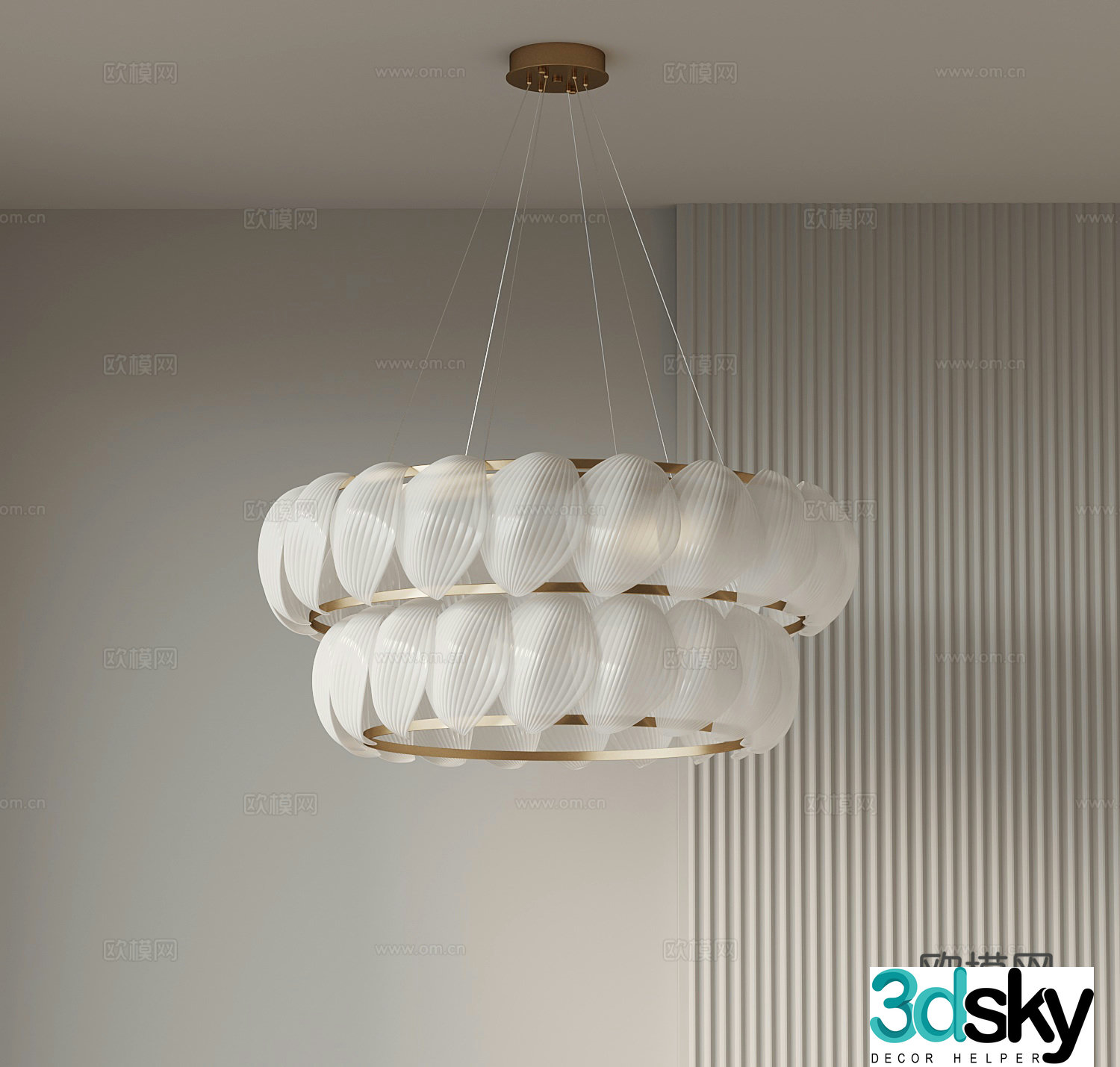 Chandelier Modern Chandelier Art Chandelier 3d Model