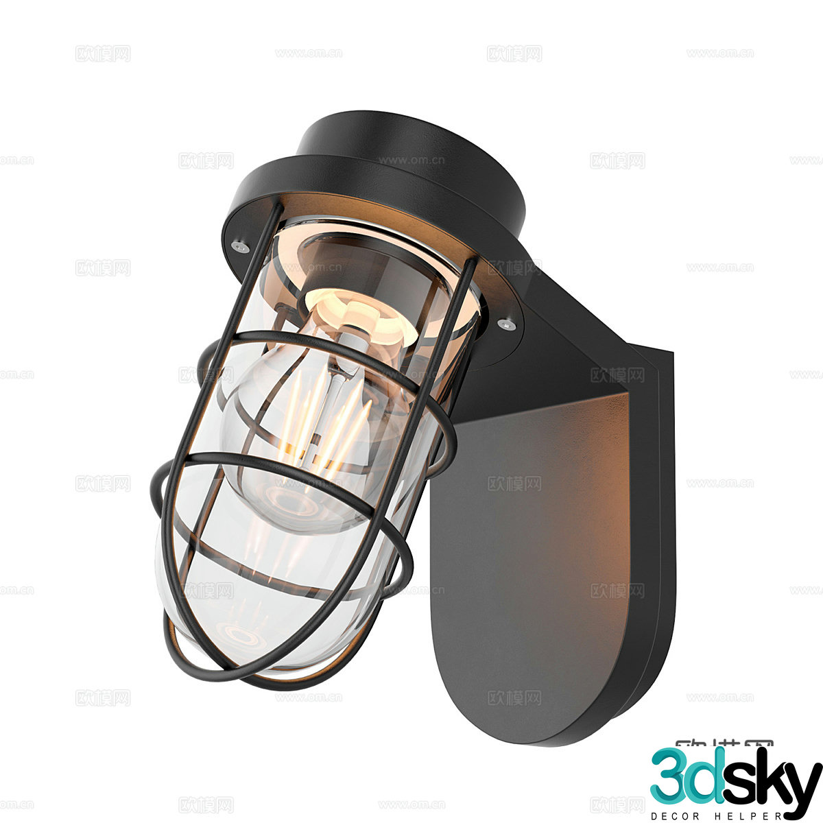 Wall lamp 3d model