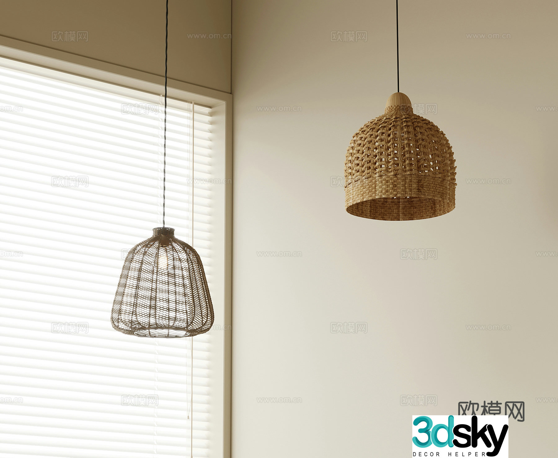 Small chandelier Jijifeng chandelier Fishing Line chandelier Vinegar chandelier 3D model