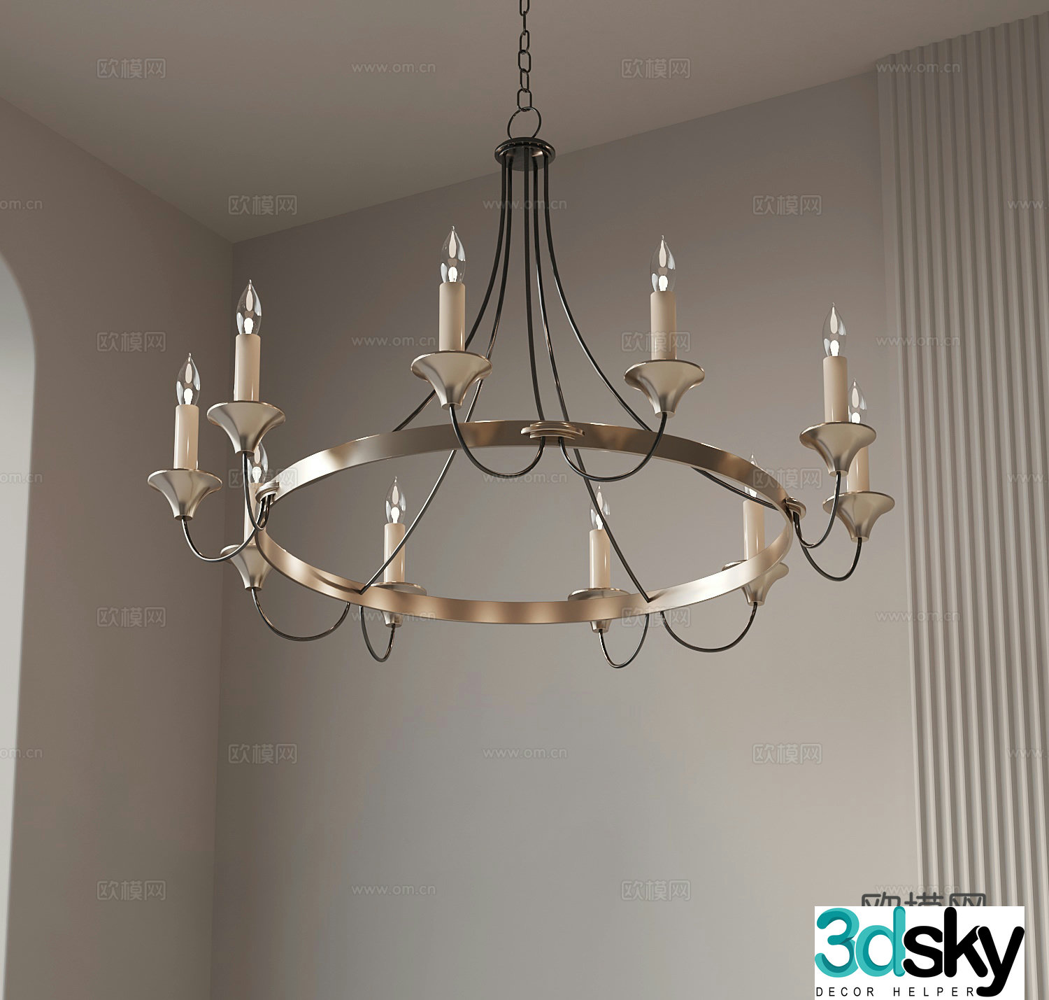 Chandelier Modern Chandelier 3d Model