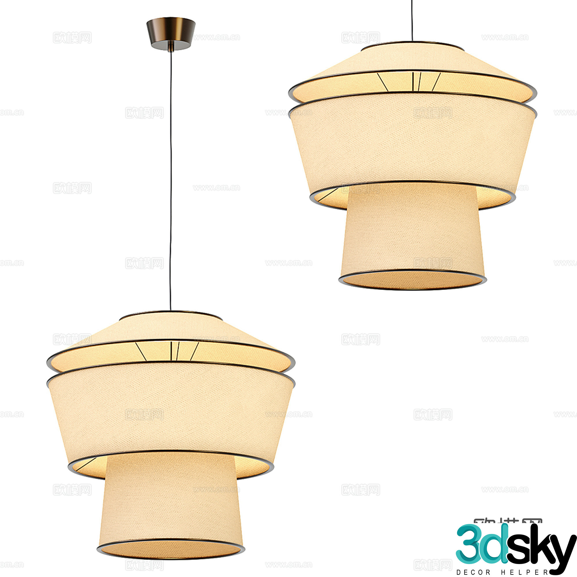 Chandelier 3d model