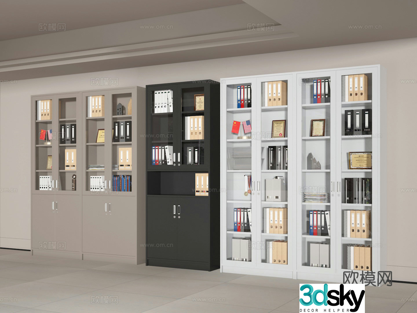 File cabinet 3d model