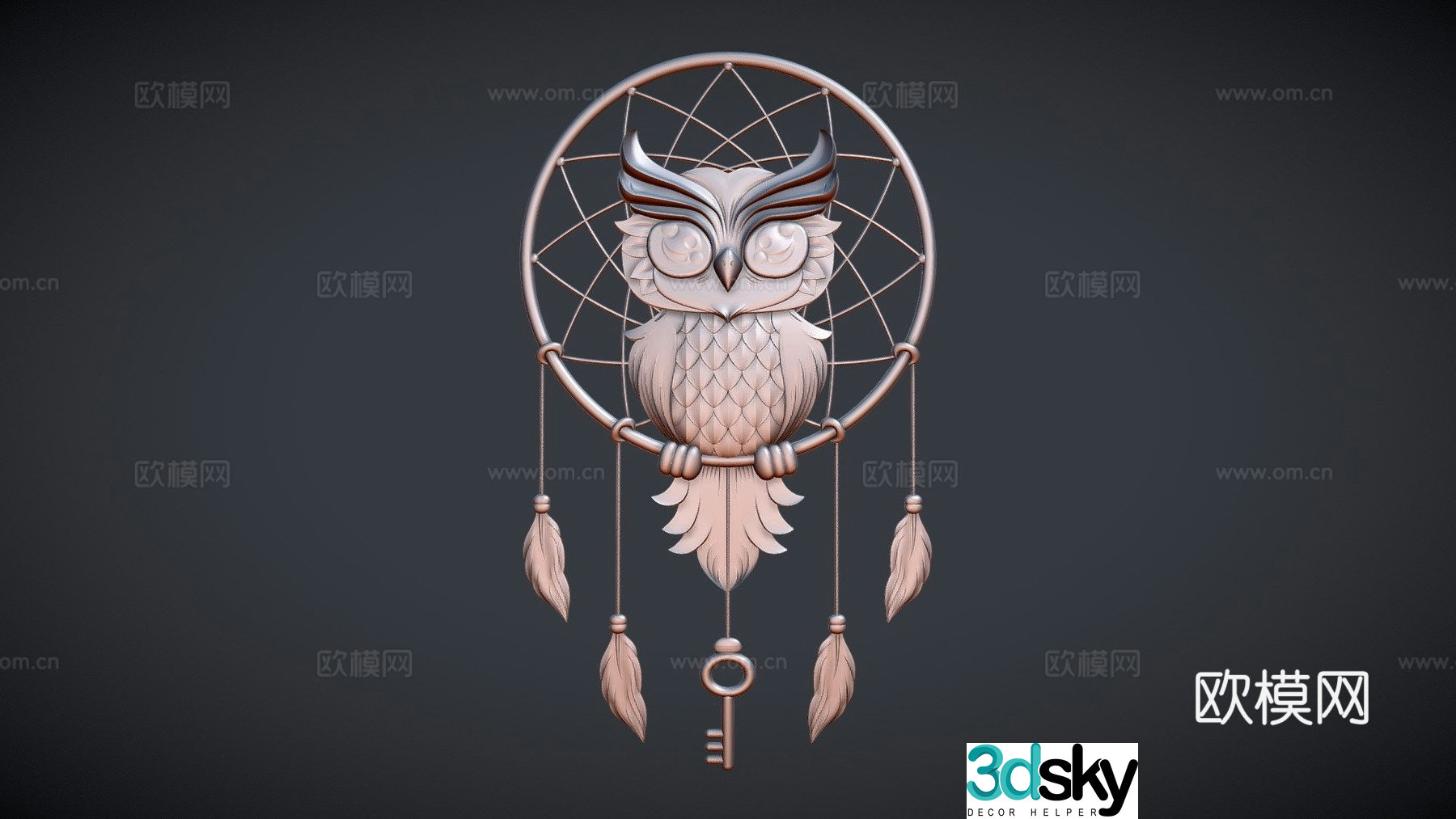 Dream catcher 3d model