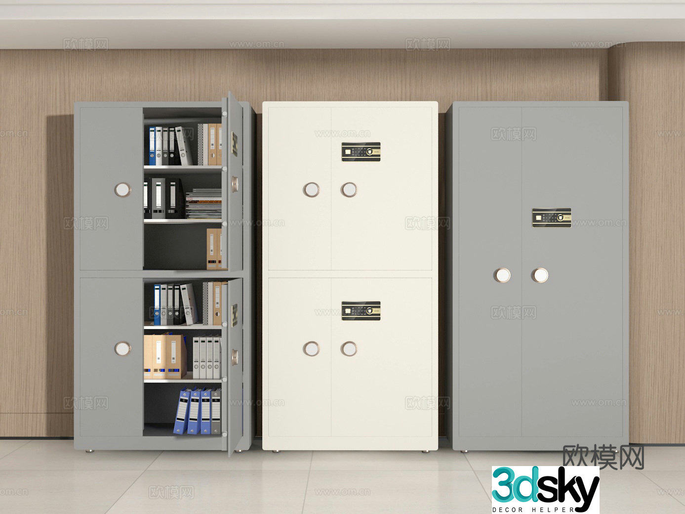 File cabinet 3d model