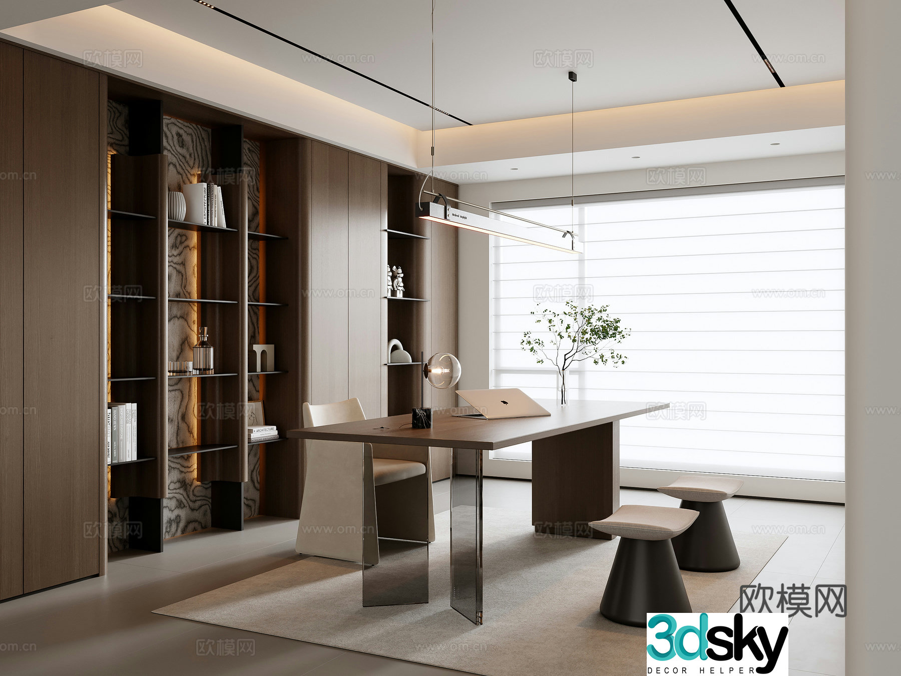 Italian study 3D model