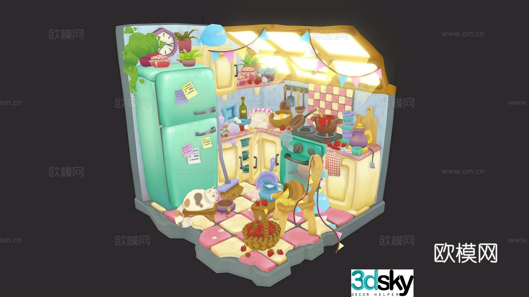 DAE Crib – Special Day 3D Model