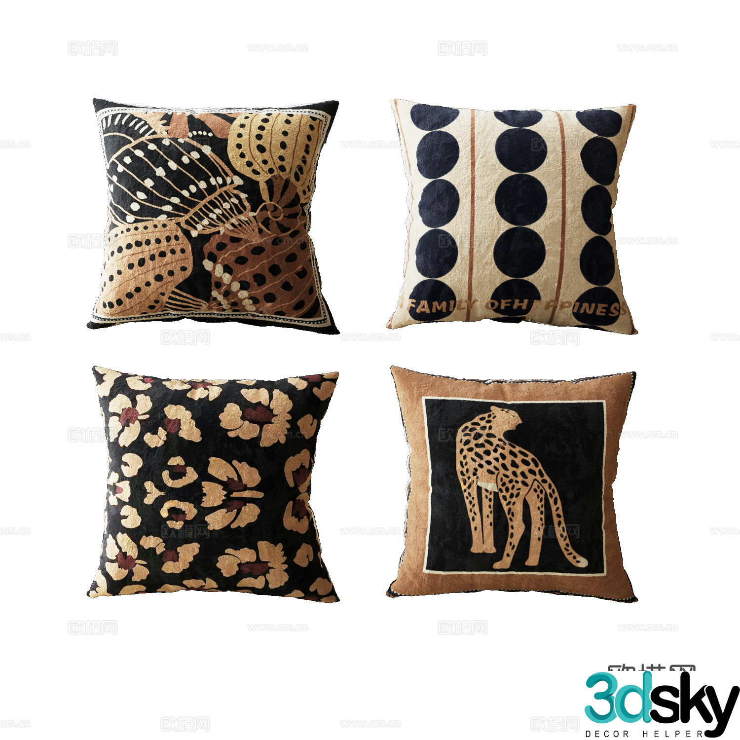 Middle-aged pillow Middle-aged pillow 3D model