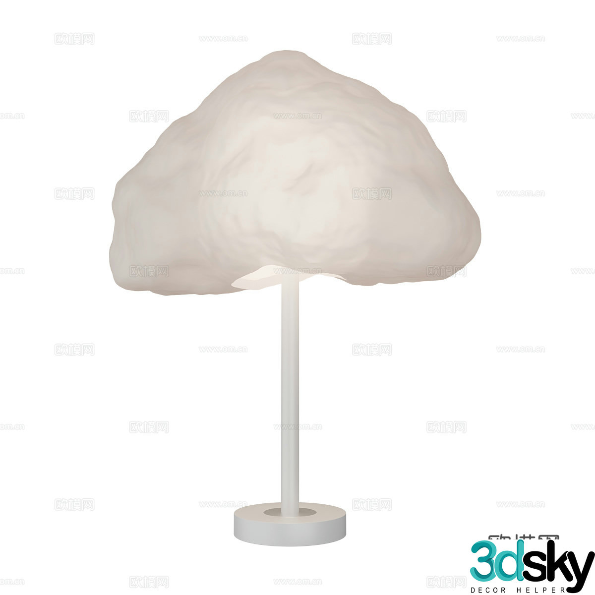 Modern simple desk lamp Table lamp Simple desk lamp Study desk lamp Lamp 3D model