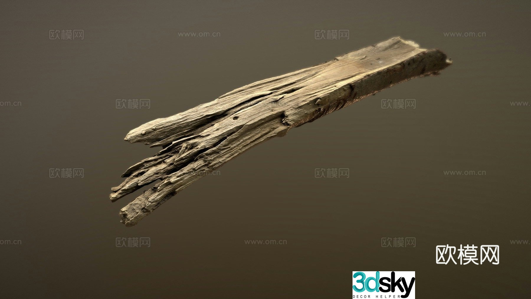 Dog stick toy 3d model