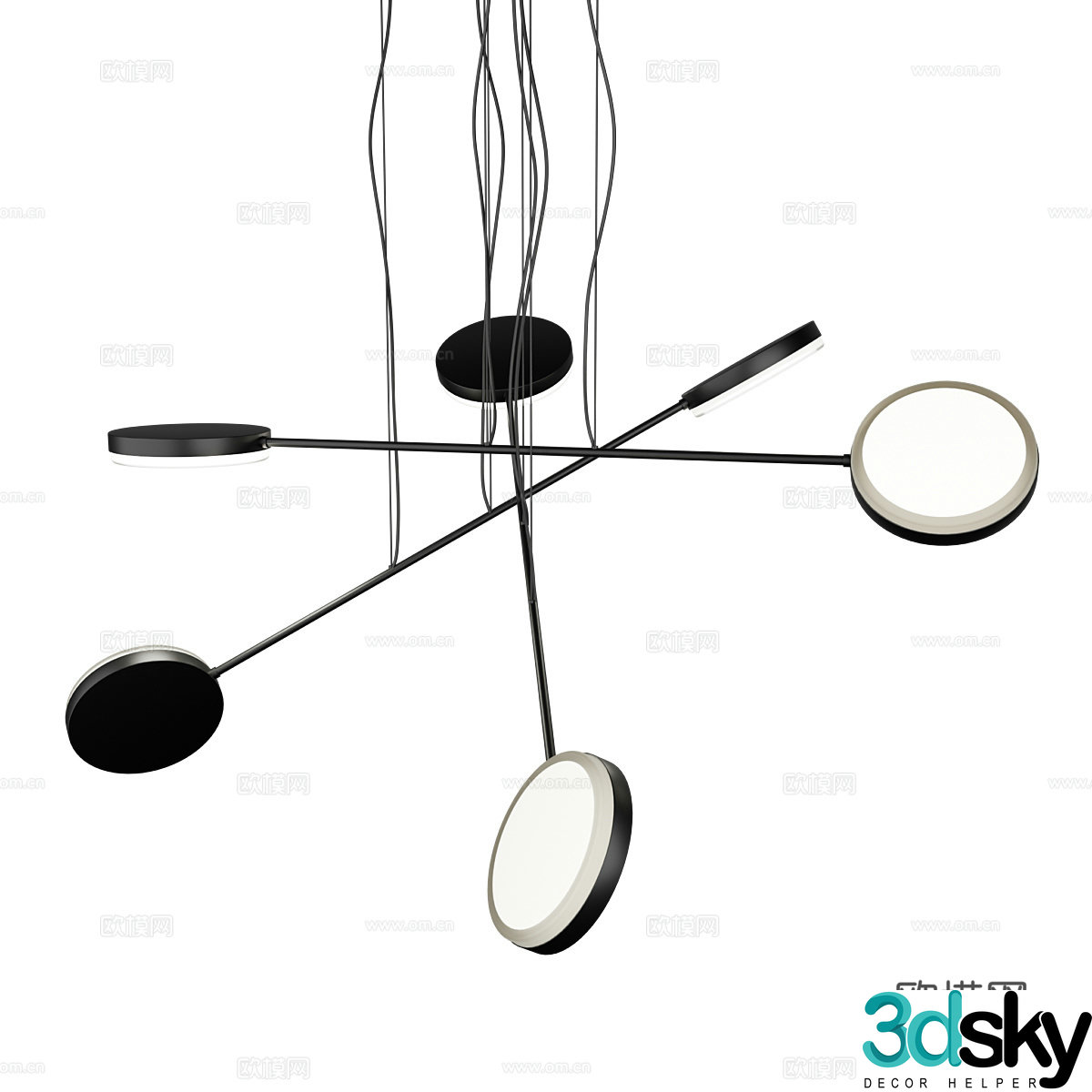 Chandelier 3d model