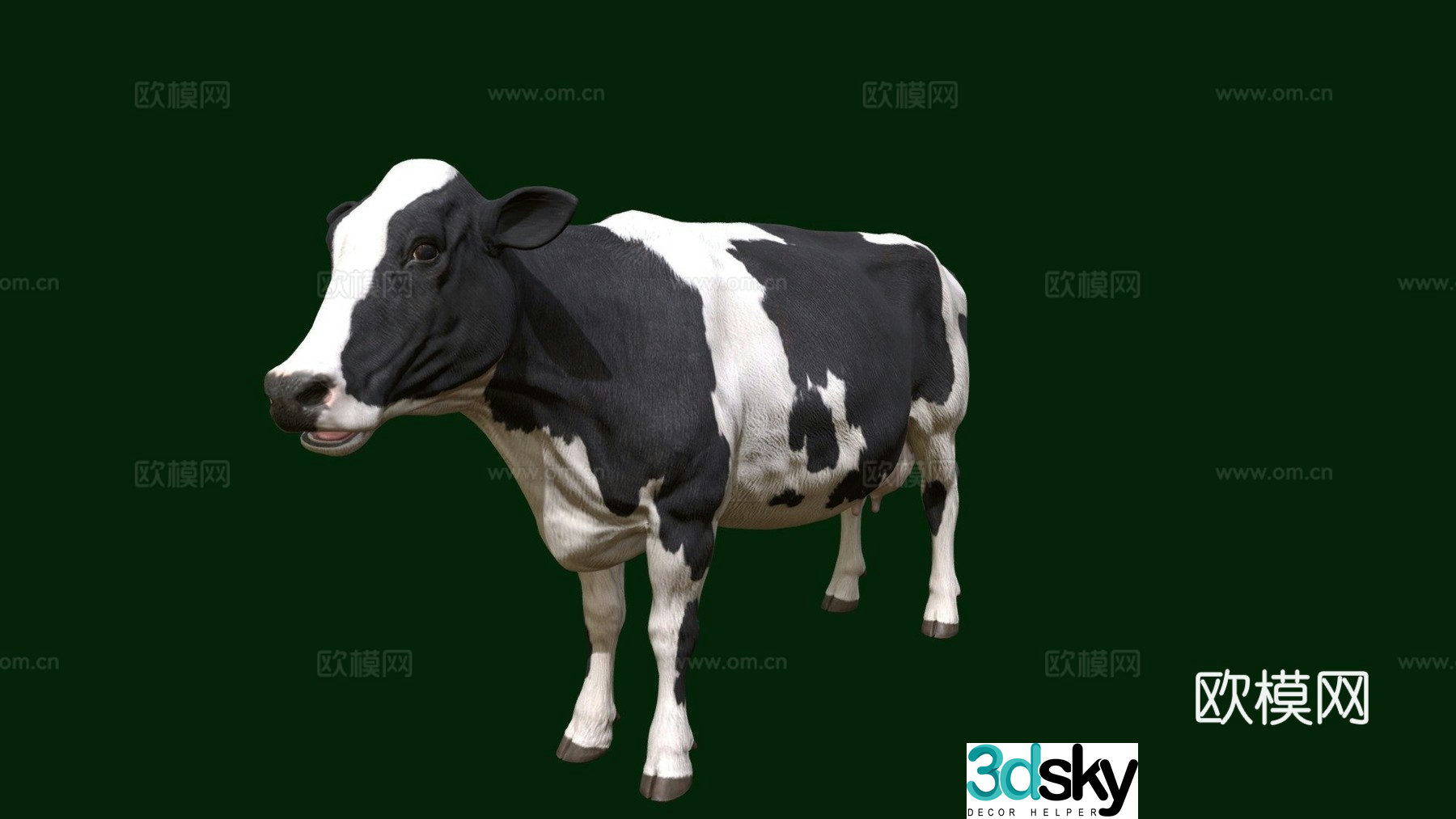 Cow 3d model