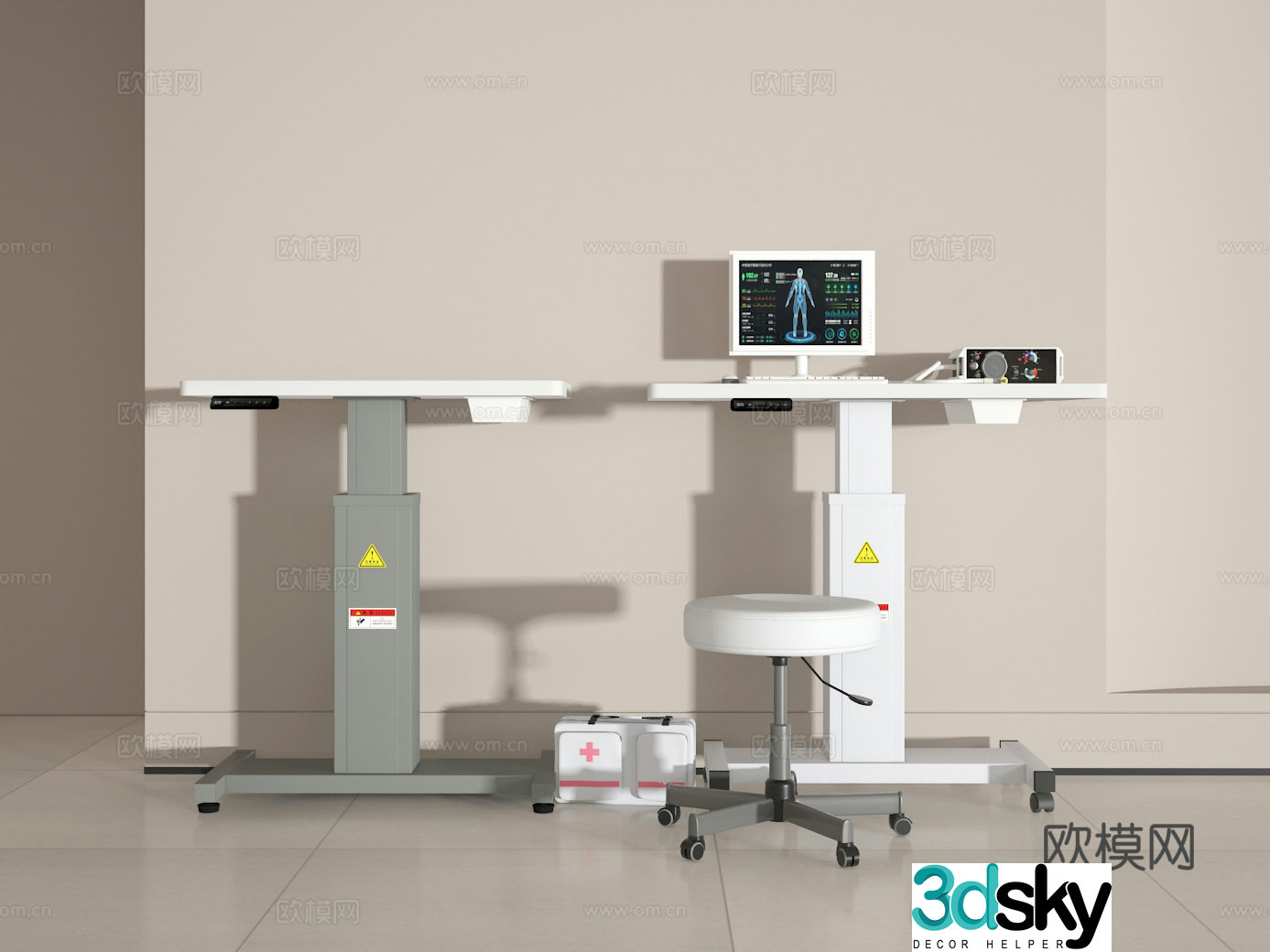 Optometre 3d model