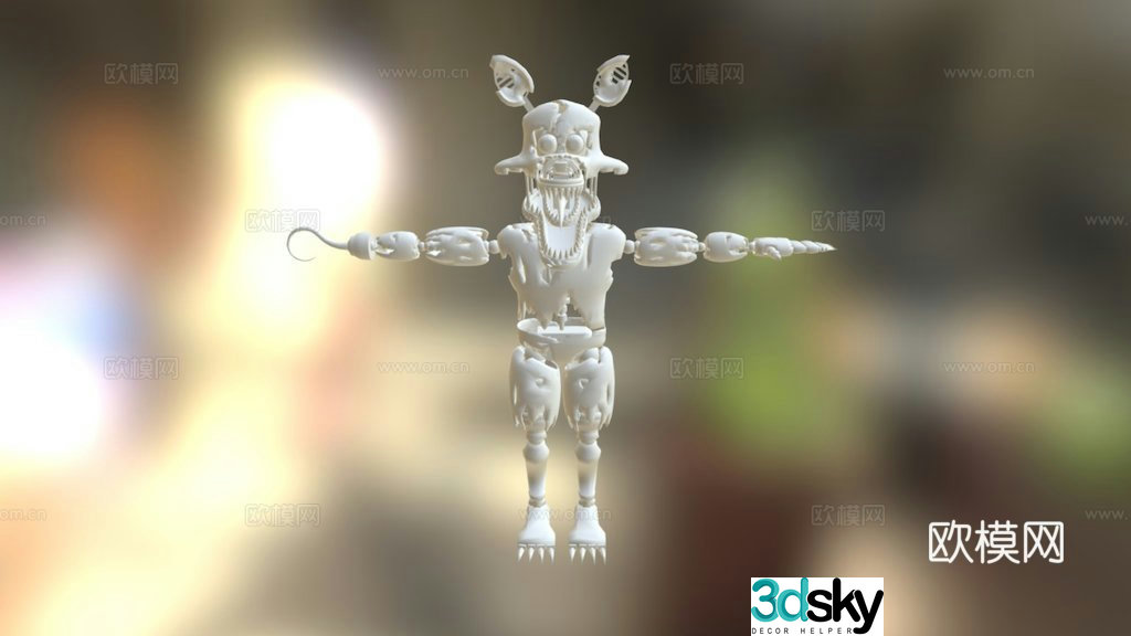 Nightmare Fox 3d model