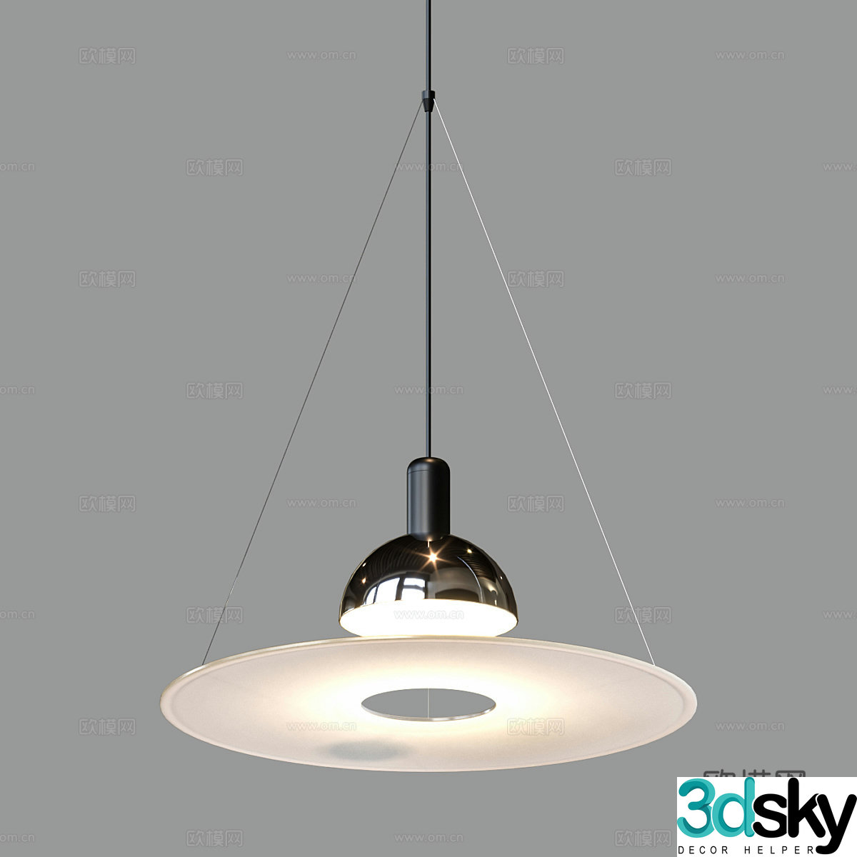 Modern simple chandeliers chandeliers simple chandeliers dining chandeliers living room chandeliers lamps 3D model