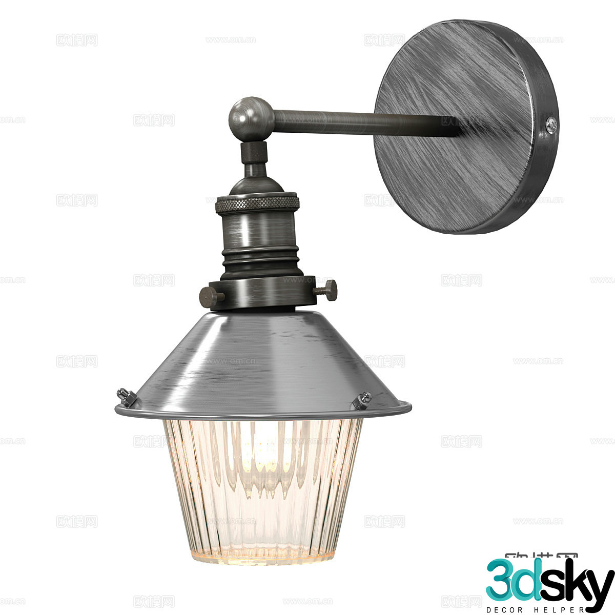 Nordic simple wall lamp wall lamp simple wall lamp decorative wall lamp living room wall lamp lamp 3d model