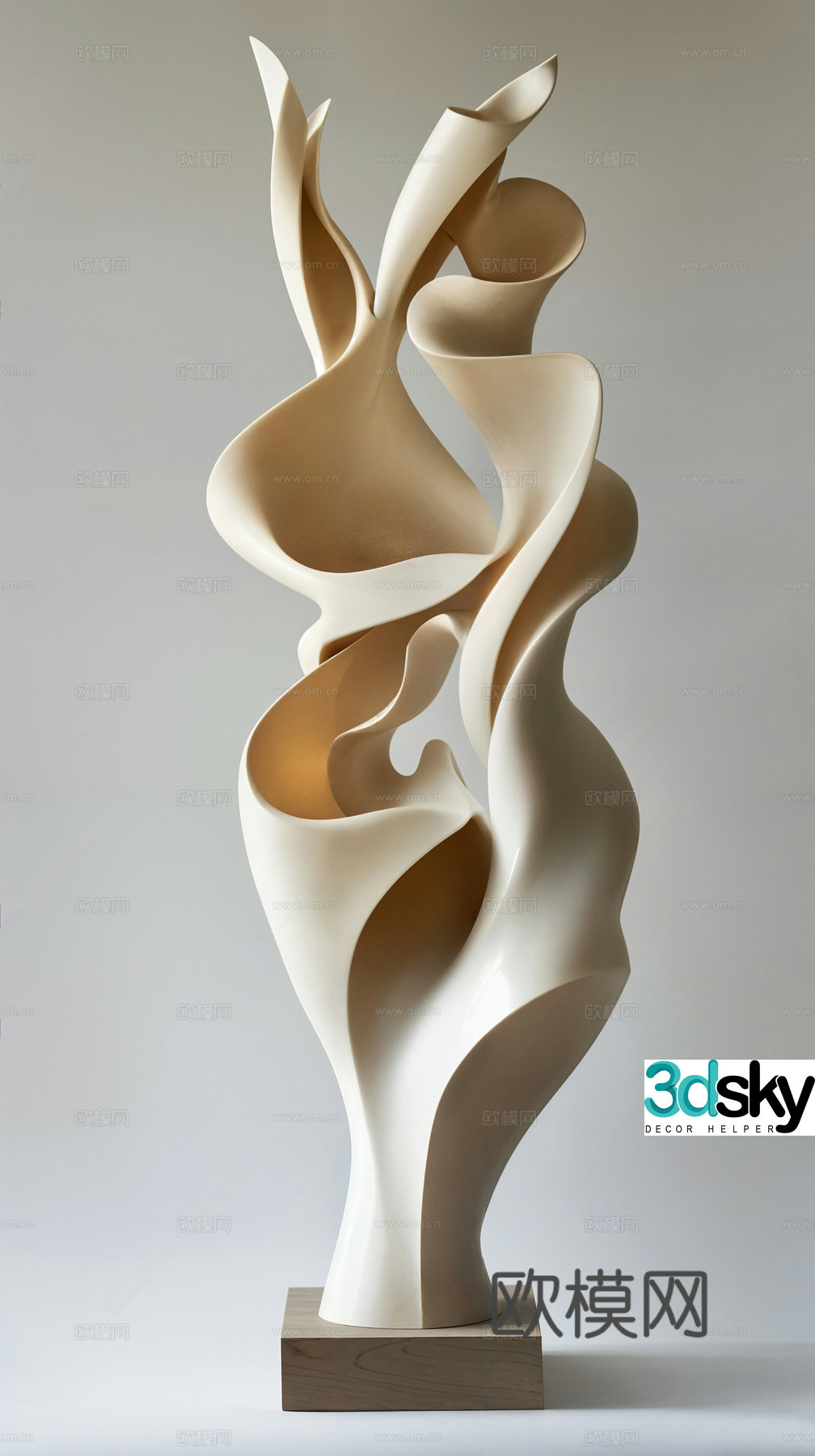 Modern sculpture ornaments Carving ornaments Wasabi ornaments Alien ornaments Abstract sculpture 3D model