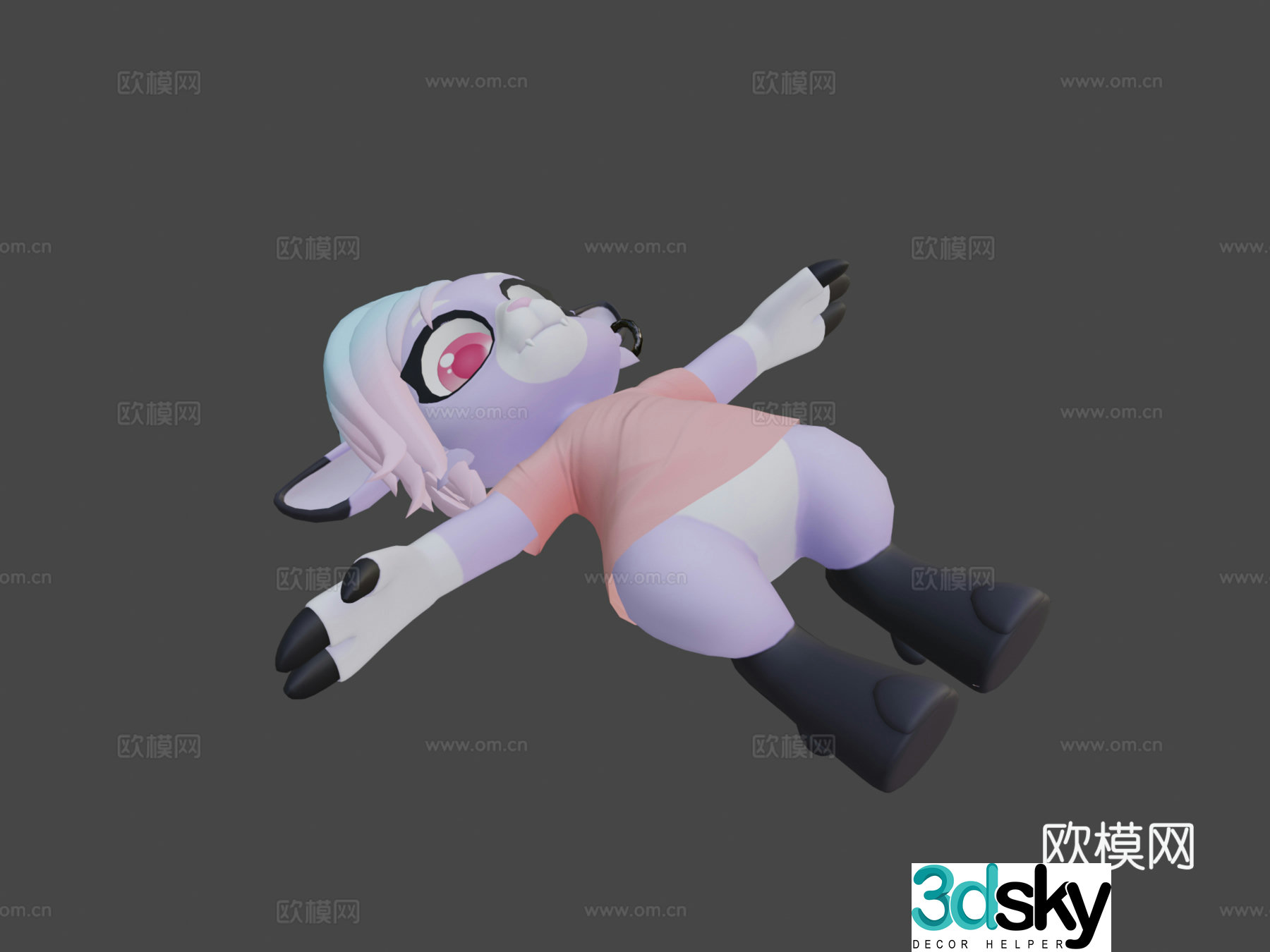 [VRChat] Claw Ais, 3d model
