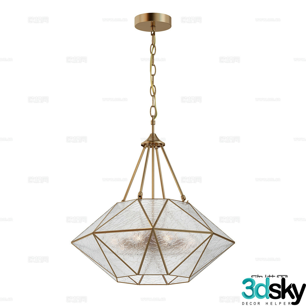 Modern simple chandeliers chandeliers simple and luxurious chandeliers living room chandeliers lamps 3D model