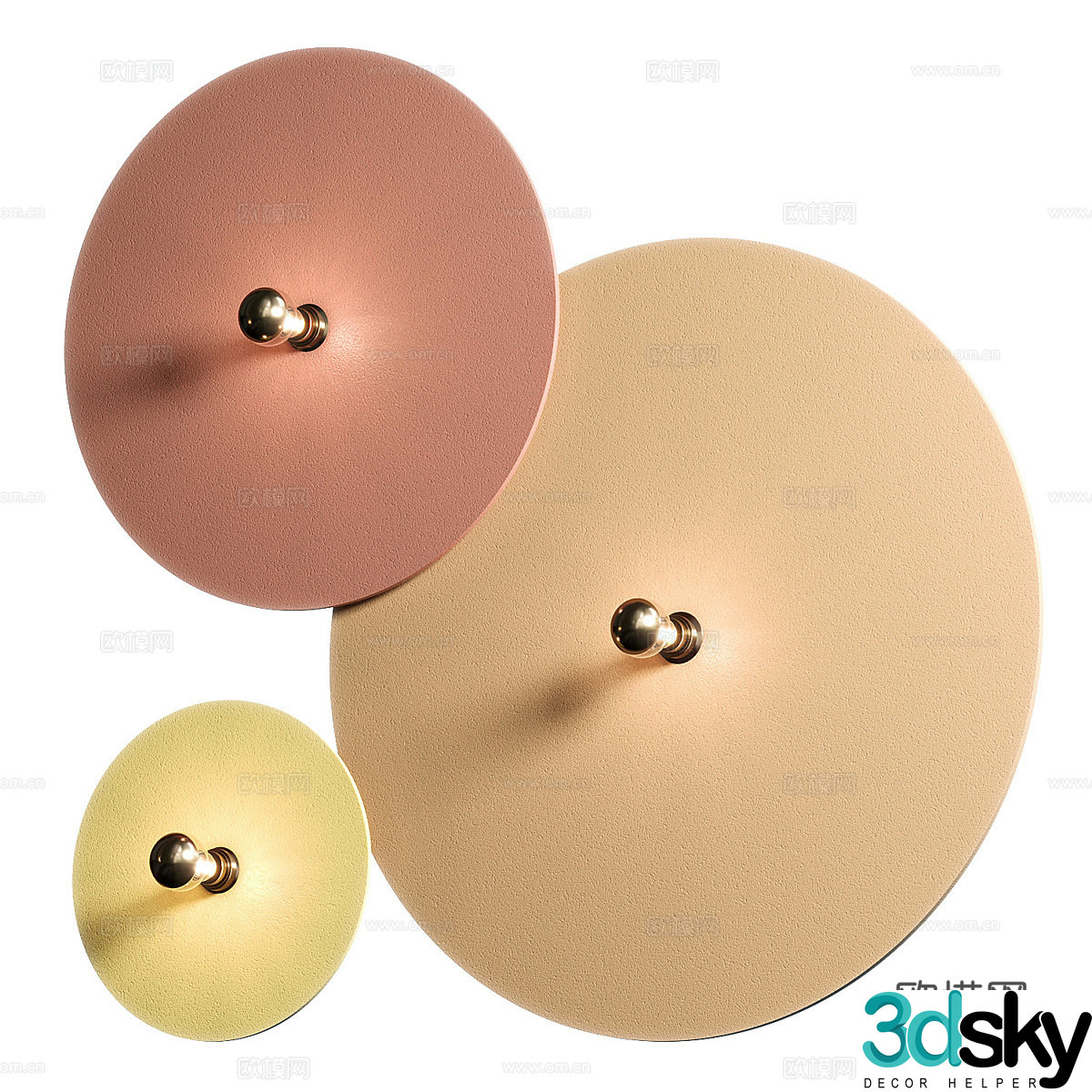 Wall lamp 3d model