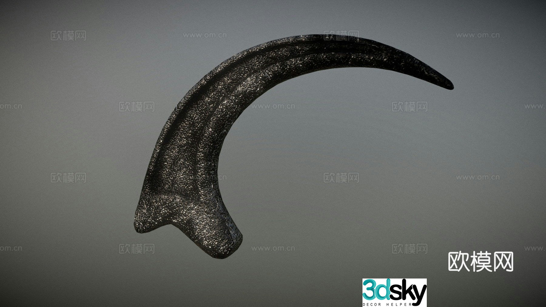raptor claw 3d model