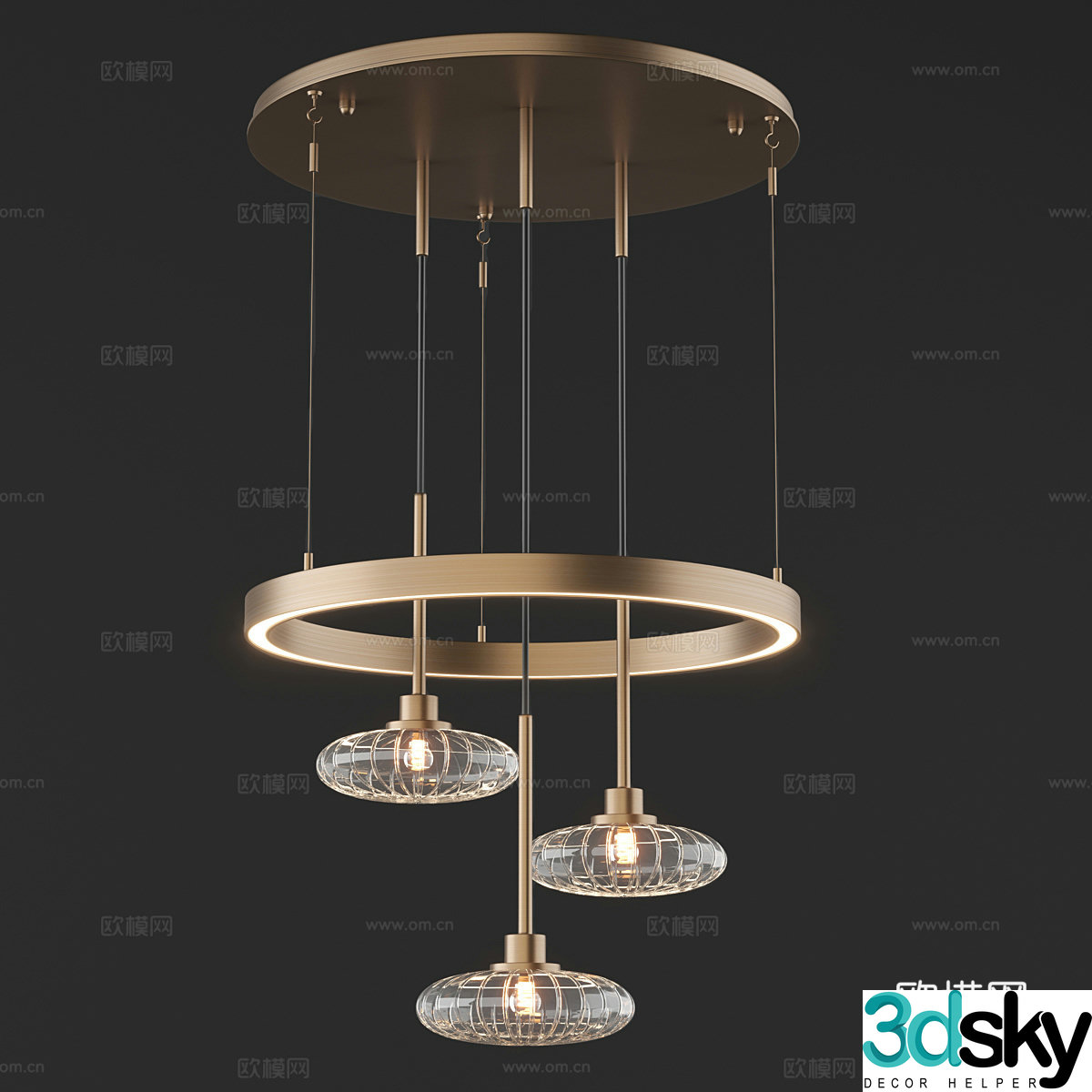 Chandelier 3d model