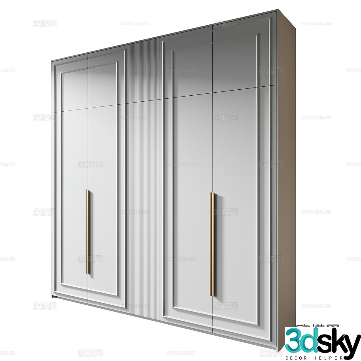 Decorative cabinet 3d model