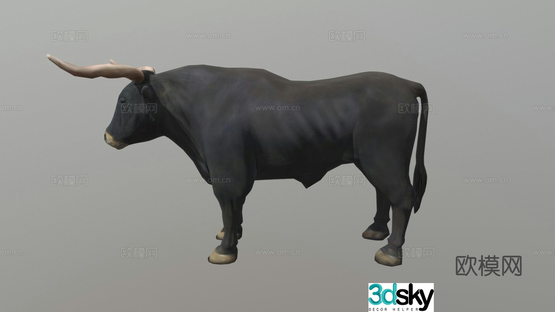 bull 3d model