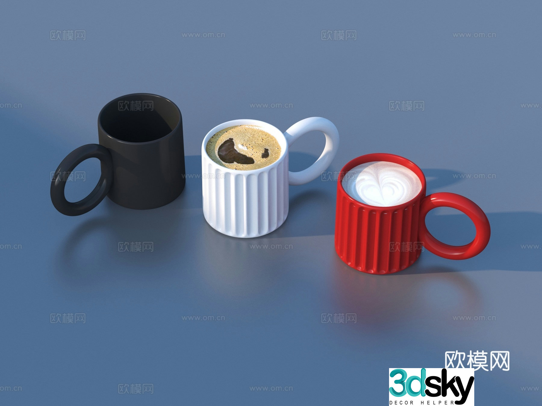 Cup coffee coffee cup 3d model
