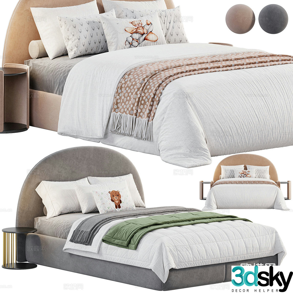 Children’s bed 3d model