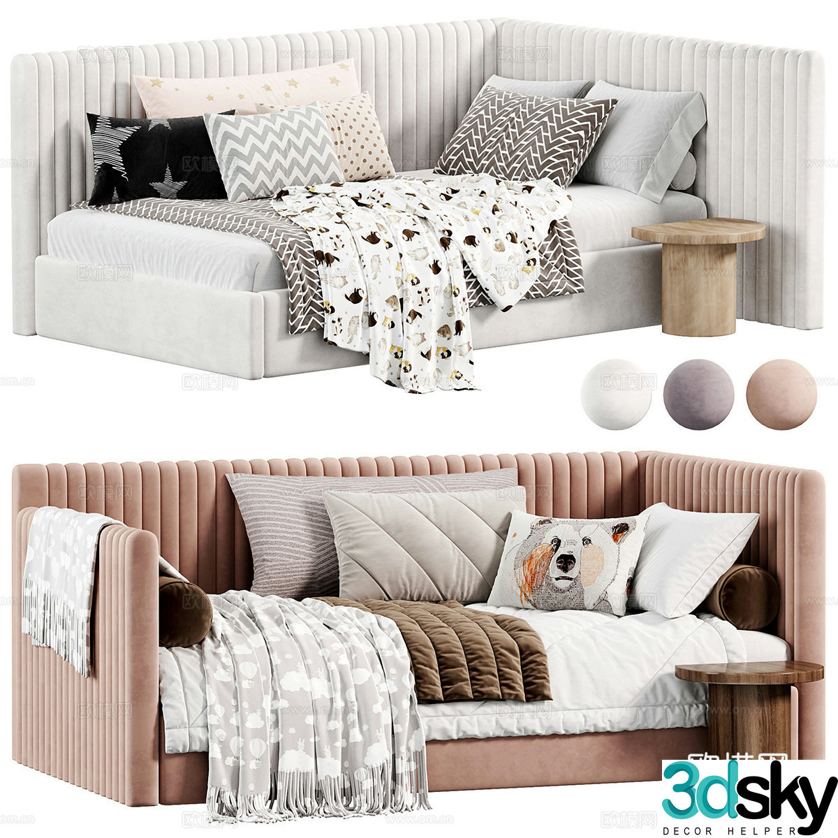 Children’s bed 3d model