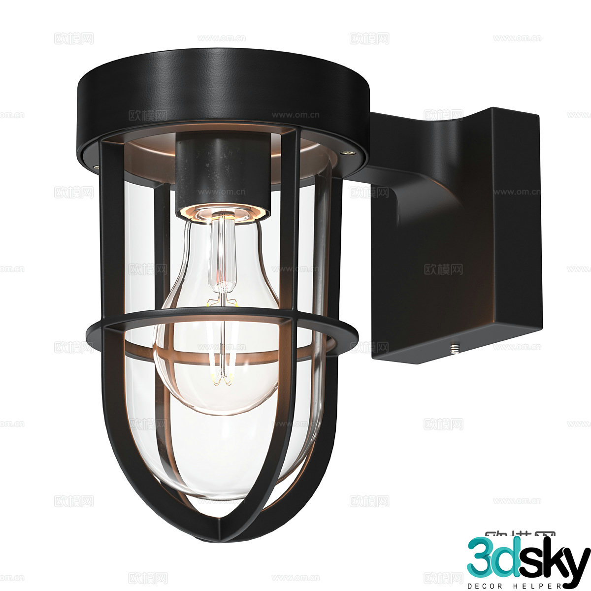 Nordic simple wall lamp wall lamp simple wall lamp decorative wall lamp lamp 3d model