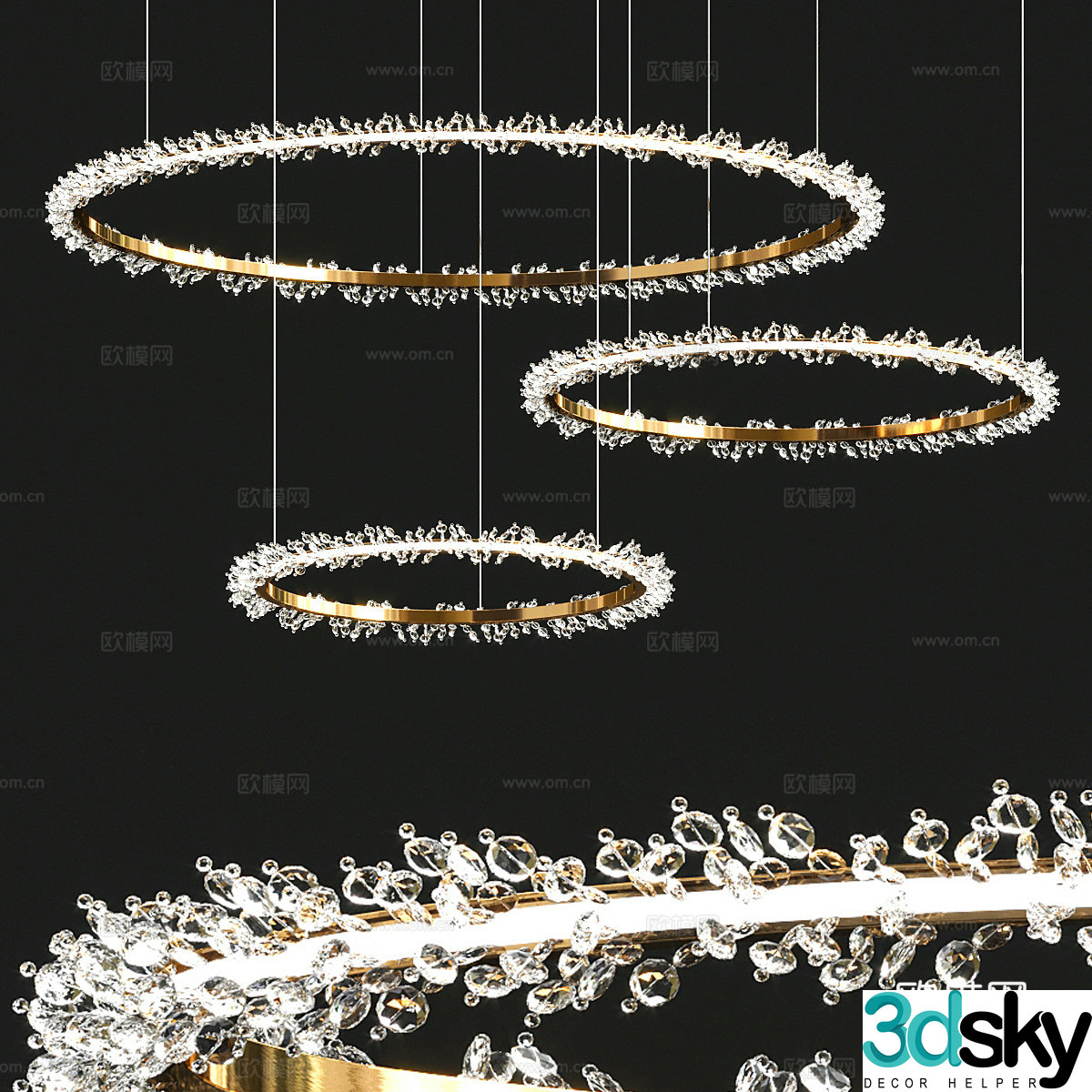 Chandelier 3d model